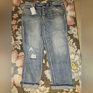 Vervet Los Angeles Casual Blue Boyfriend Jeans NWT